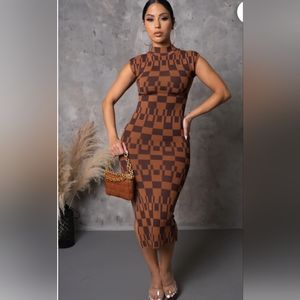 Women's PATTERN MAXI DRESS